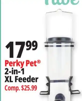 Ocean State Job Lot Perky-Pet 2-In-1 XL Bird Feeder offer