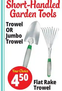 Ocean State Job Lot Short Handled Garden Tools offer