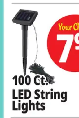 Ocean State Job Lot Solar LED String Lights 39' offer