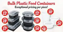 Ocean State Job Lot Food Containers offer