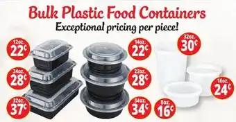 Ocean State Job Lot Food Containers offer
