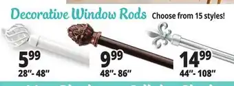 Ocean State Job Lot Curtain Rods offer