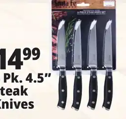 Ocean State Job Lot 4 Pk. 4.5 Steak Knives offer