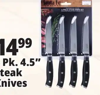Ocean State Job Lot 4 Pk. 4.5 Steak Knives offer
