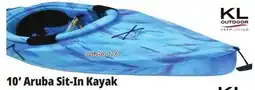 Ocean State Job Lot KL Outdoor Aruba 10' Sit-In Kayak Ocean Berry offer