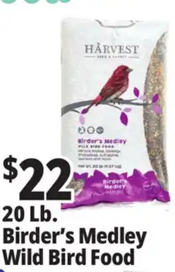 Ocean State Job Lot Harvest Birder's Medley Wild Bird Food 20 lbs offer