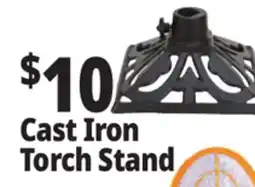 Ocean State Job Lot Cast Iron Torch Stand offer