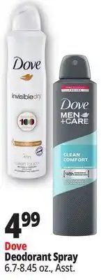Ocean State Job Lot Dove Deodorant offer