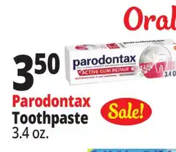 Ocean State Job Lot Parodontax Clean Mint Toothpaste 3.4 oz offer