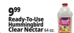 Ocean State Job Lot Pennington Ultra Electro-Nectar Hummingbird Food 64 oz offer