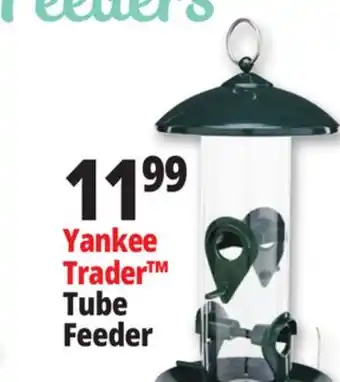 Ocean State Job Lot Yankee Trader Tube Bird Feeder offer