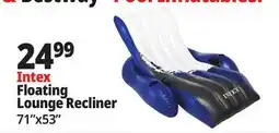 Ocean State Job Lot Intex Floating Recliner Pool Lounge offer