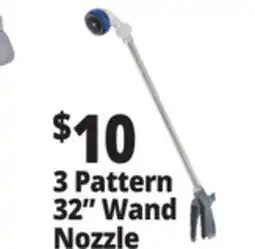 Ocean State Job Lot Tiller & Rowe 3-Pattern Adjustable Head Watering Wand offer
