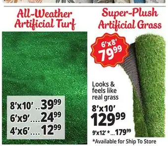 Ocean State Job Lot Artificial Grass/Turf offer