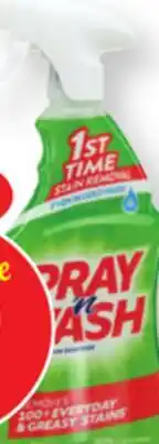 Ocean State Job Lot Spray 'n Wash Laundry Stain Remover 22 oz offer