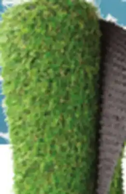 Ocean State Job Lot Super Plush Artificial Grass Rug 6' x 8' offer