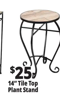 Ocean State Job Lot 14 Tile Top Plant Stand offer