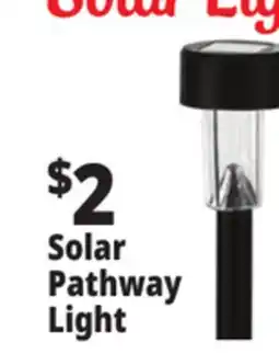 Ocean State Job Lot Solar Pathway Light Black offer