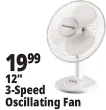 Ocean State Job Lot Penguin Oscillating Desk Fan 12 offer