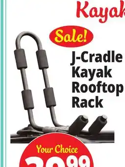 Ocean State Job Lot Kayak Cradle Rooftop Rack offer