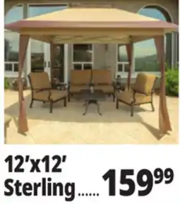 Ocean State Job Lot Sterling 12' x 12' Instant Pop-Up Gazebo offer