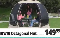 Ocean State Job Lot Octagonal Screen Hut 10' x 10' offer