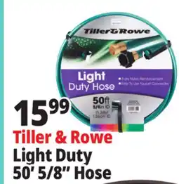 Ocean State Job Lot Tiller & Rowe 5/8 Light-Duty Hose 50' offer