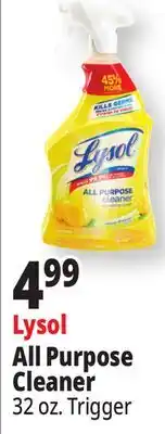Ocean State Job Lot Lysol All Purpose Cleaner offer