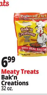 Ocean State Job Lot Meaty Treats Bak'n Creations offer