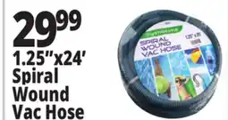 Ocean State Job Lot 1.25x24' Spiral Wound Vac Hose offer
