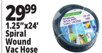 Ocean State Job Lot 1.25x24' Spiral Wound Vac Hose offer