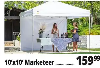 Ocean State Job Lot Marketeer 10'x10' One-Touch Pop-Up Gazebo offer