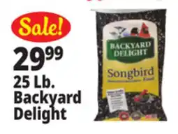 Ocean State Job Lot Backyard Delight Songbird Food 25 lbs offer