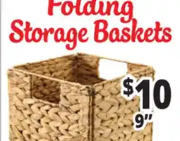 Ocean State Job Lot Folding Storage Baskets offer