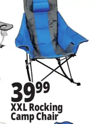 Ocean State Job Lot Rocking Camp Chair XXL offer