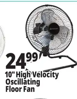 Ocean State Job Lot Penguin 10 High Velocity Desk Fan offer