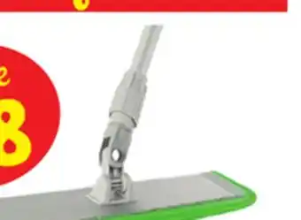Ocean State Job Lot Turbo Extendable Aluminum Handle Microfiber Mop offer