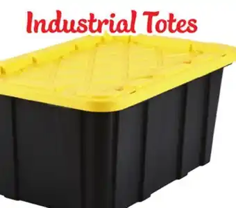 Ocean State Job Lot Sterilite Industrial Strong Box Tote 27 Gal offer