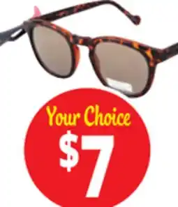 Ocean State Job Lot Sunglasses offer