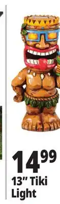 Ocean State Job Lot Solar Tiki Light 13 offer