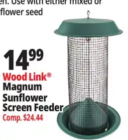 Ocean State Job Lot WoodLink Magnum Black Oil Sunflower Bird Feeder offer