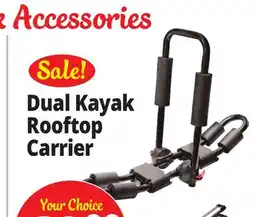 Ocean State Job Lot Dual Kayak Rooftop Carrier offer