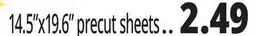 Ocean State Job Lot Baker's Choice Pre-Cut Parchment Paper 16 Sheets offer