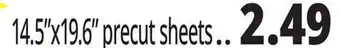 Ocean State Job Lot Baker's Choice Pre-Cut Parchment Paper 16 Sheets offer