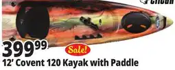 Ocean State Job Lot Pelican Covert Angler Kayak w/ Paddle offer