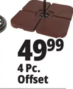 Ocean State Job Lot Offset Umbrella Base 4-Piece offer