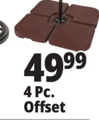 Ocean State Job Lot Offset Umbrella Base 4-Piece offer