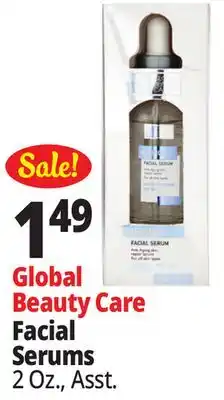 Ocean State Job Lot Global Beauty Care Facial Serums offer