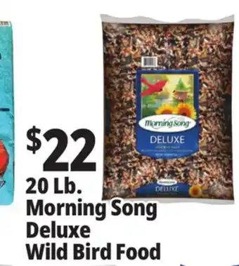 Ocean State Job Lot Morning Song Deluxe Wild Bird Food 20 lbs offer
