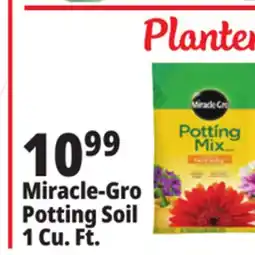 Ocean State Job Lot Miracle-Gro Potting Soil 1 Cu. Ft offer